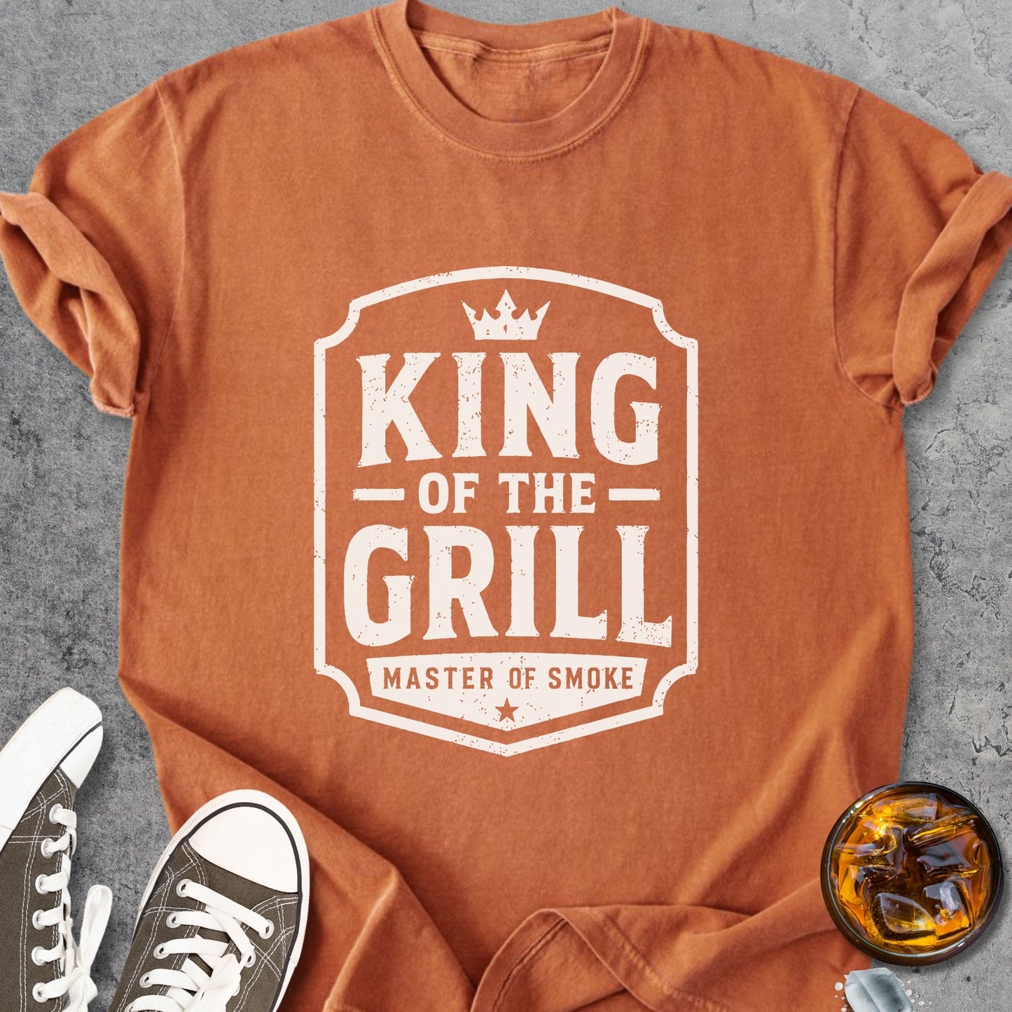 King Of The Grill - Premium Heavyweight Tee