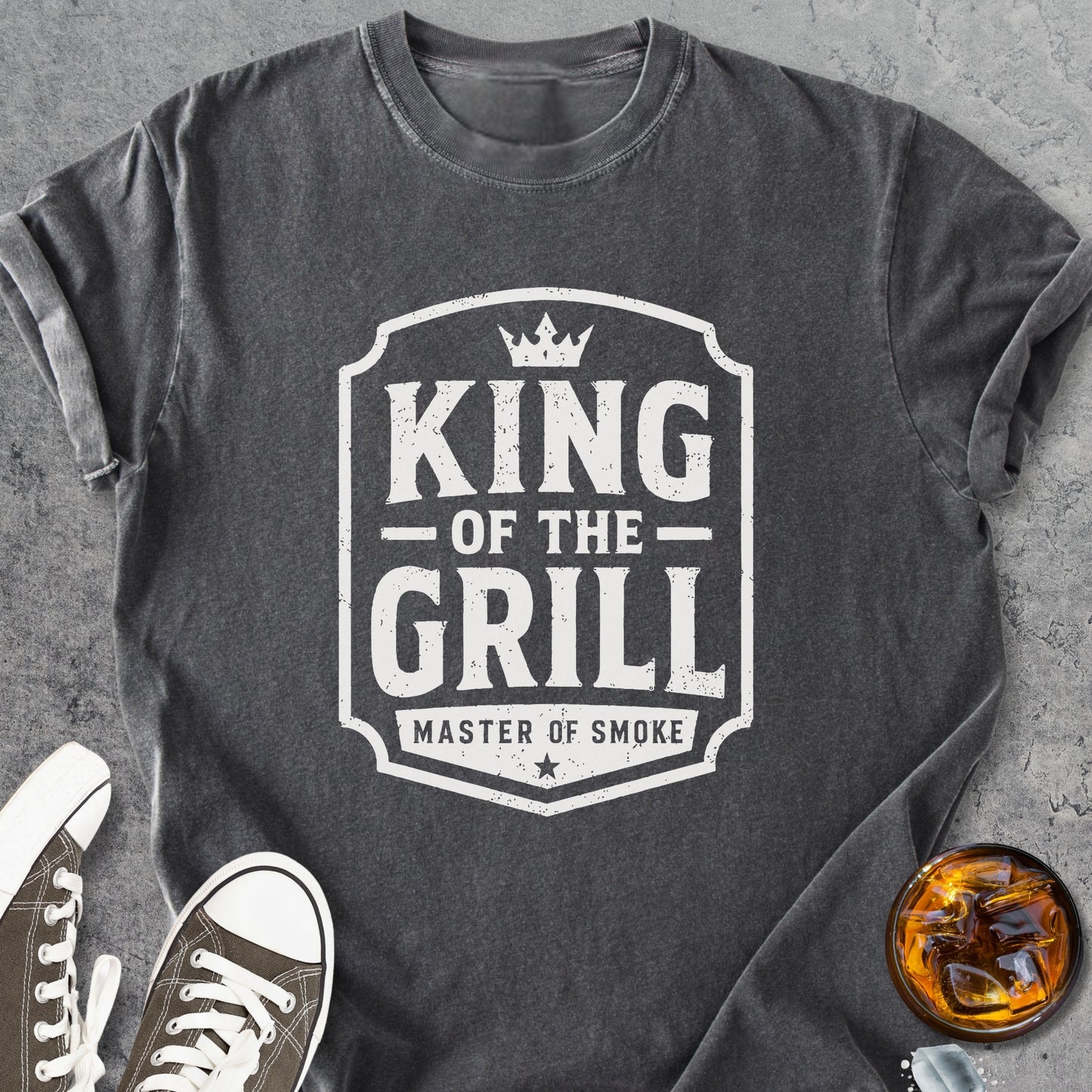 King Of The Grill - Premium Heavyweight Tee