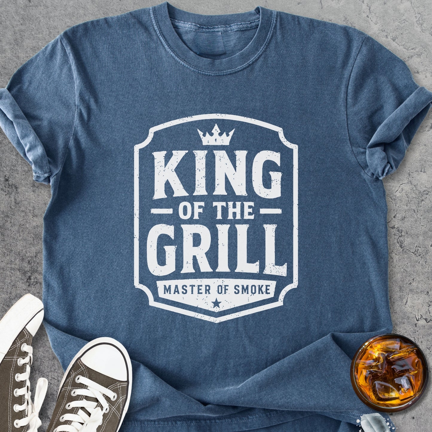 King Of The Grill - Premium Heavyweight Tee