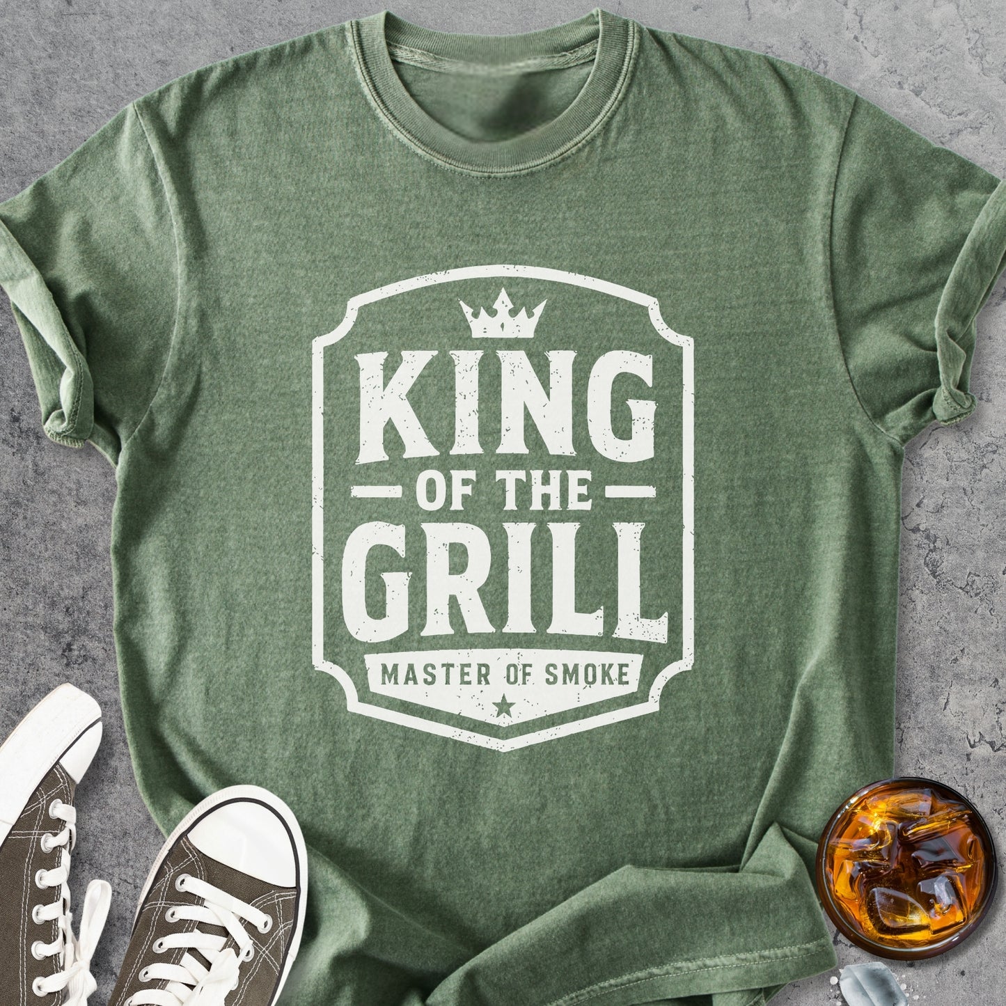 King Of The Grill - Premium Heavyweight Tee