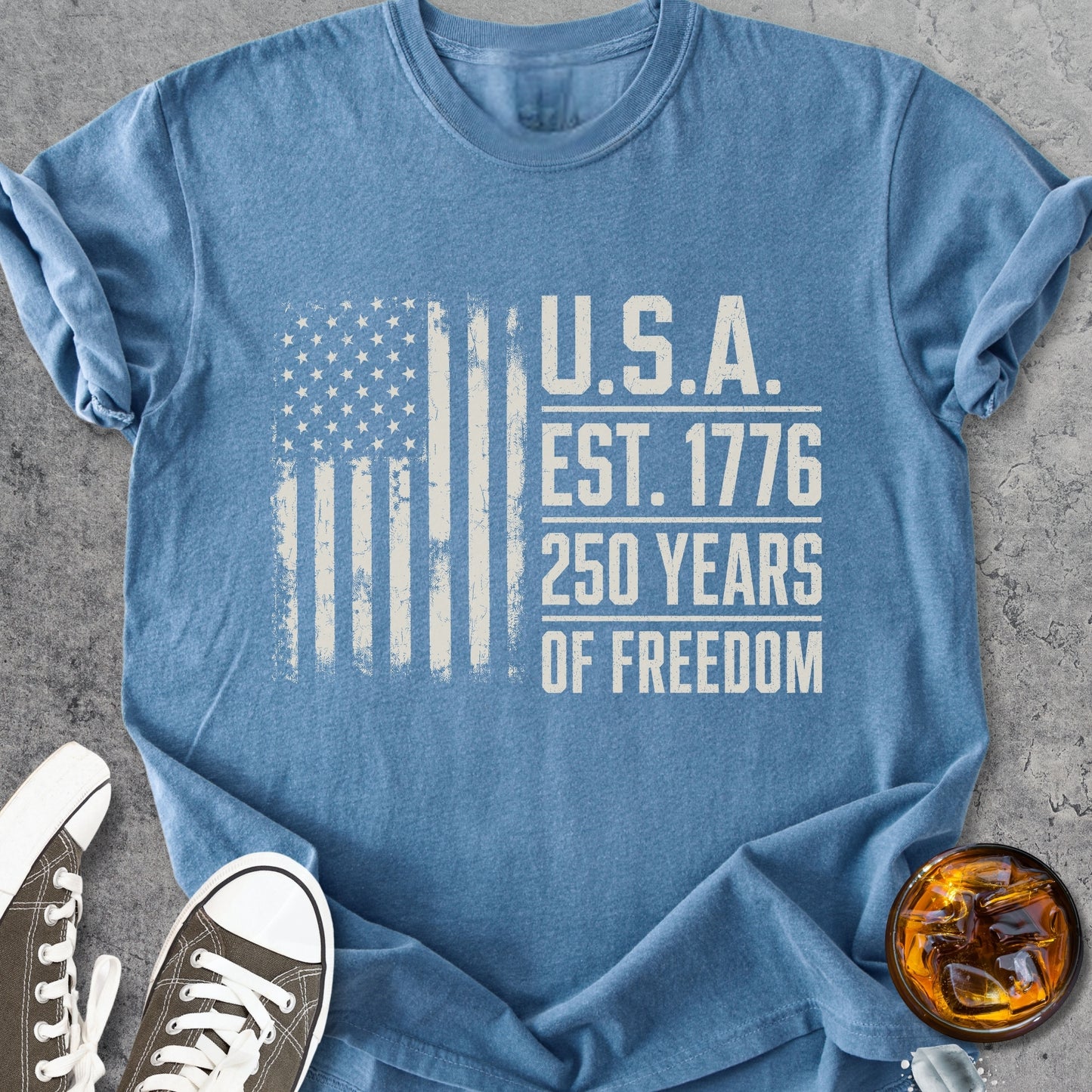 Est.1776 Freedom - Premium Heavyweight Tee