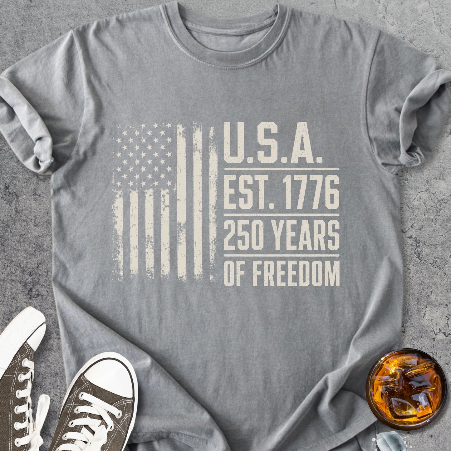 Est.1776 Freedom - Premium Heavyweight Tee