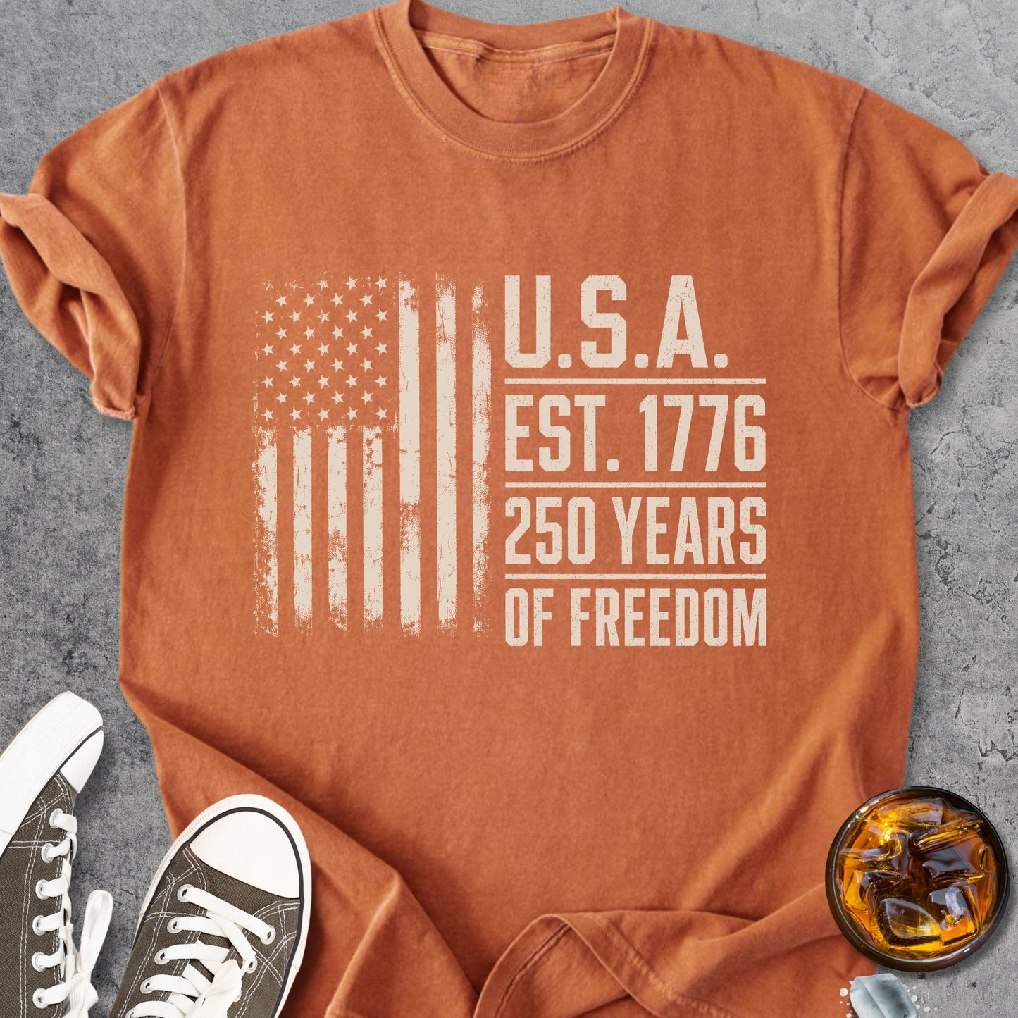 Est.1776 Freedom - Premium Heavyweight Tee