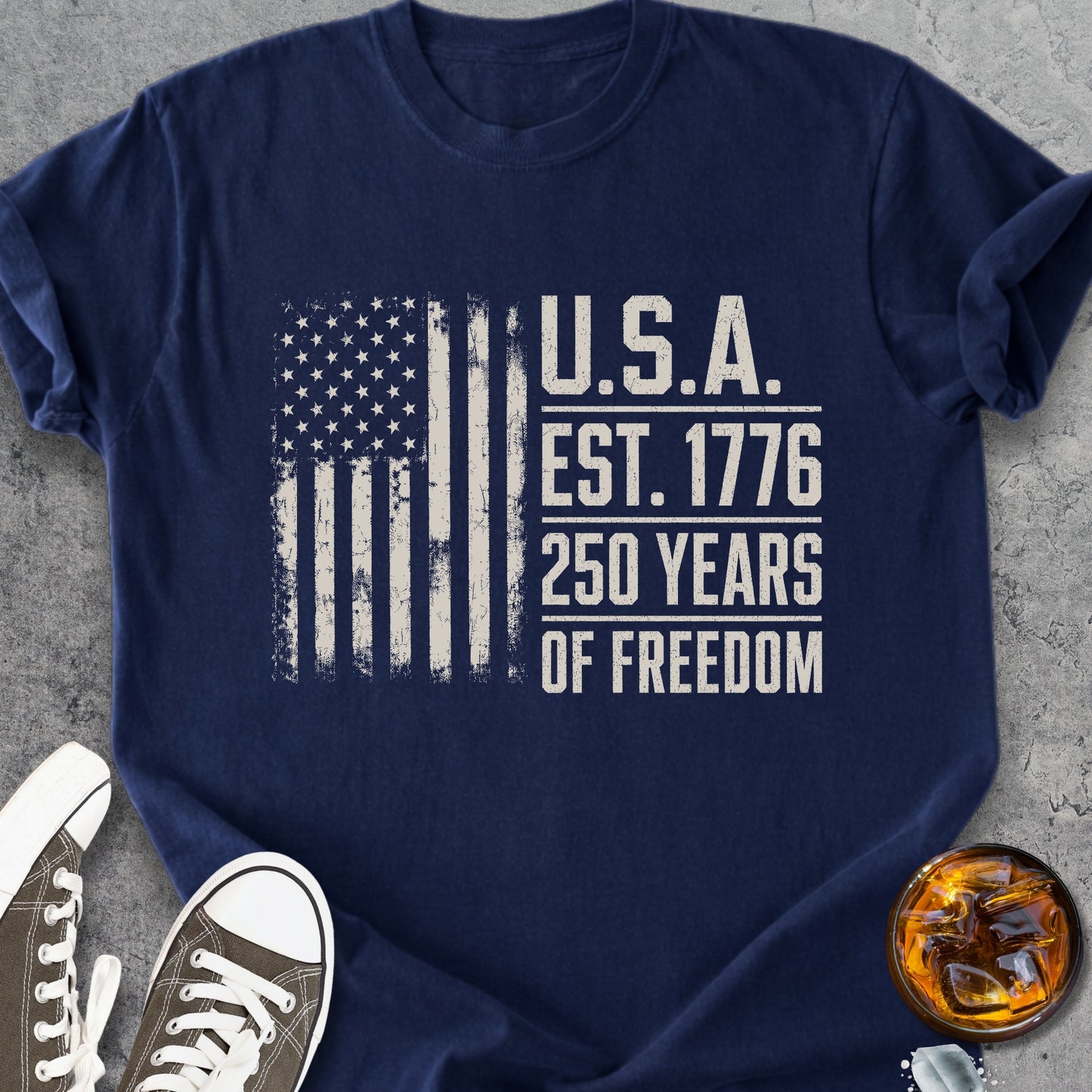 Est.1776 Freedom - Premium Heavyweight Tee