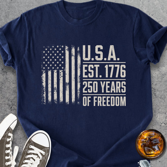 Est.1776 Freedom - Premium Heavyweight Tee