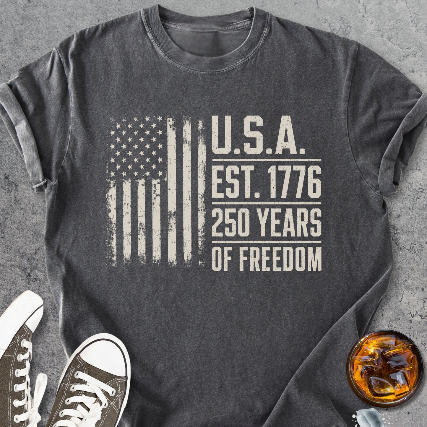 Est.1776 Freedom - Premium Heavyweight Tee