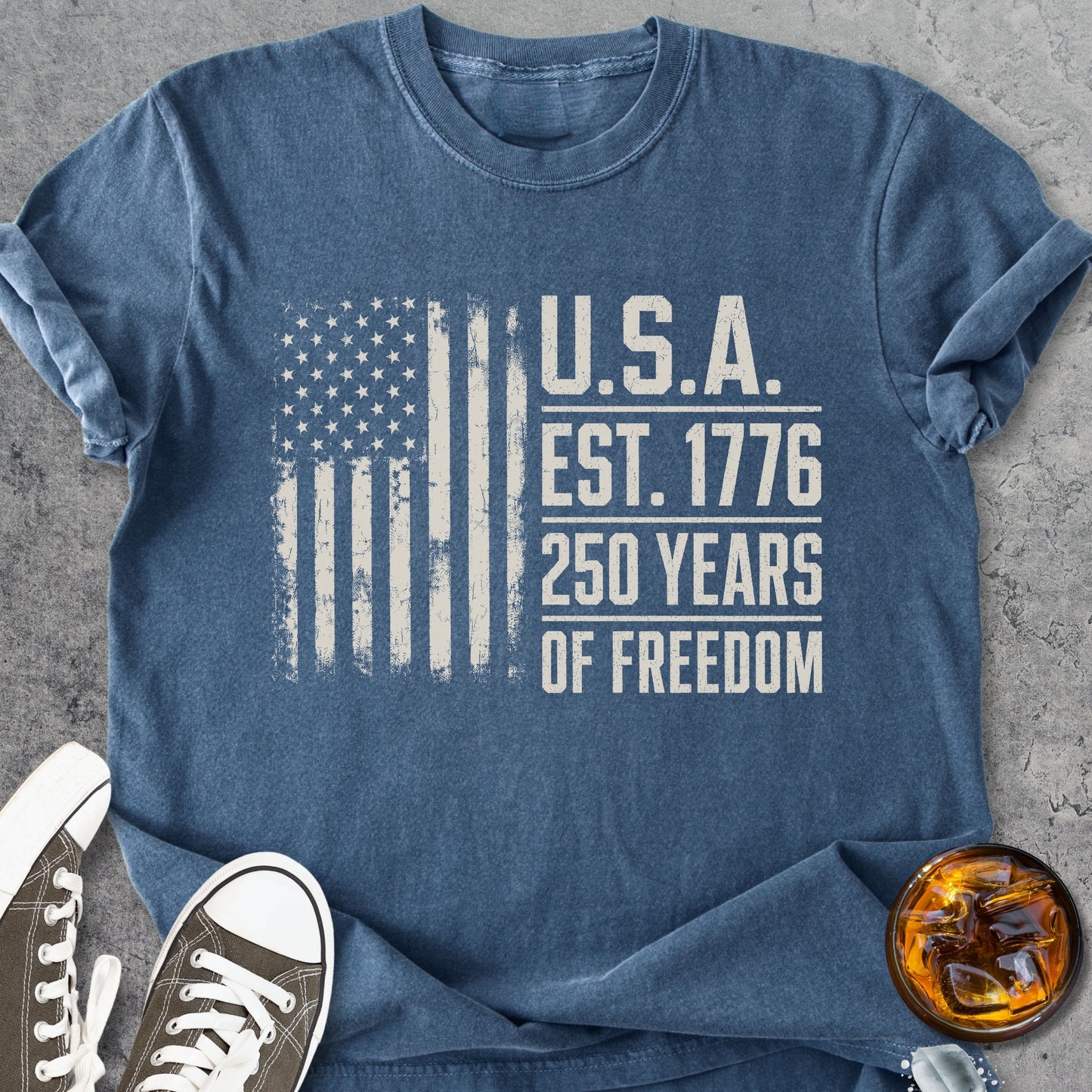 Est.1776 Freedom - Premium Heavyweight Tee