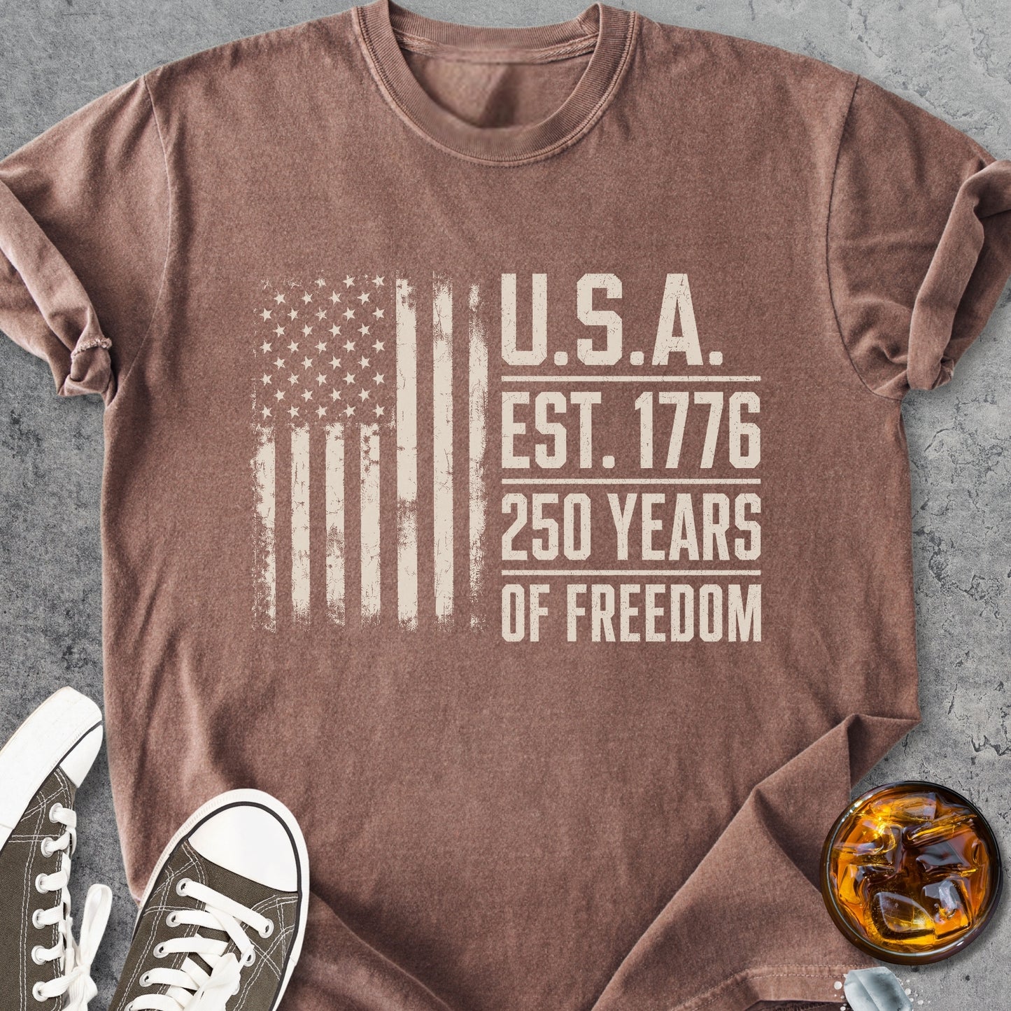 Est.1776 Freedom - Premium Heavyweight Tee