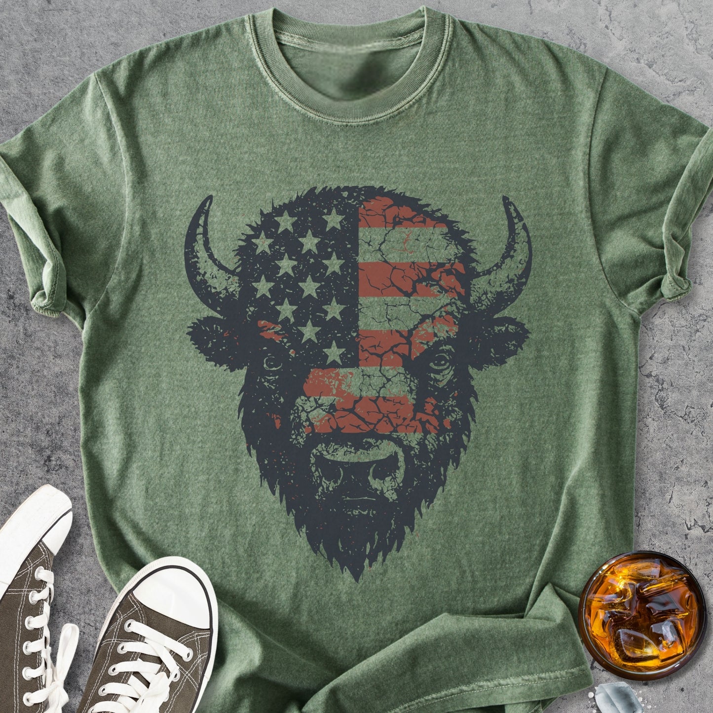 American Bison - Premium Heavyweight Tee