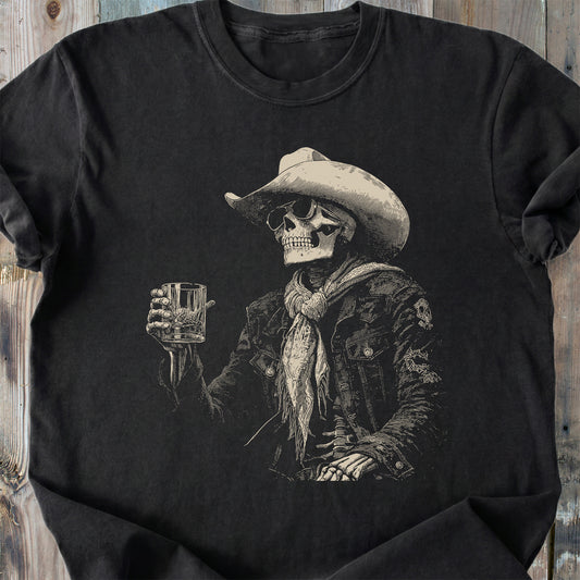 Skeleton After Hour - Premium Heavyweight Tee
