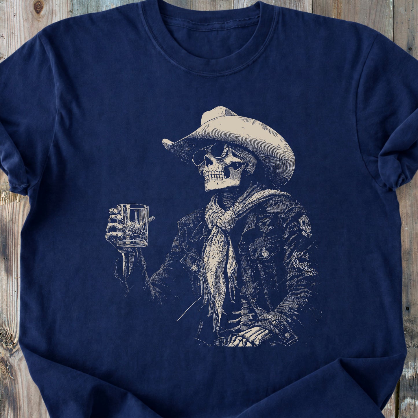 Skeleton After Hour - Premium Heavyweight Tee