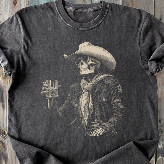 Skeleton After Hour - Premium Heavyweight Tee