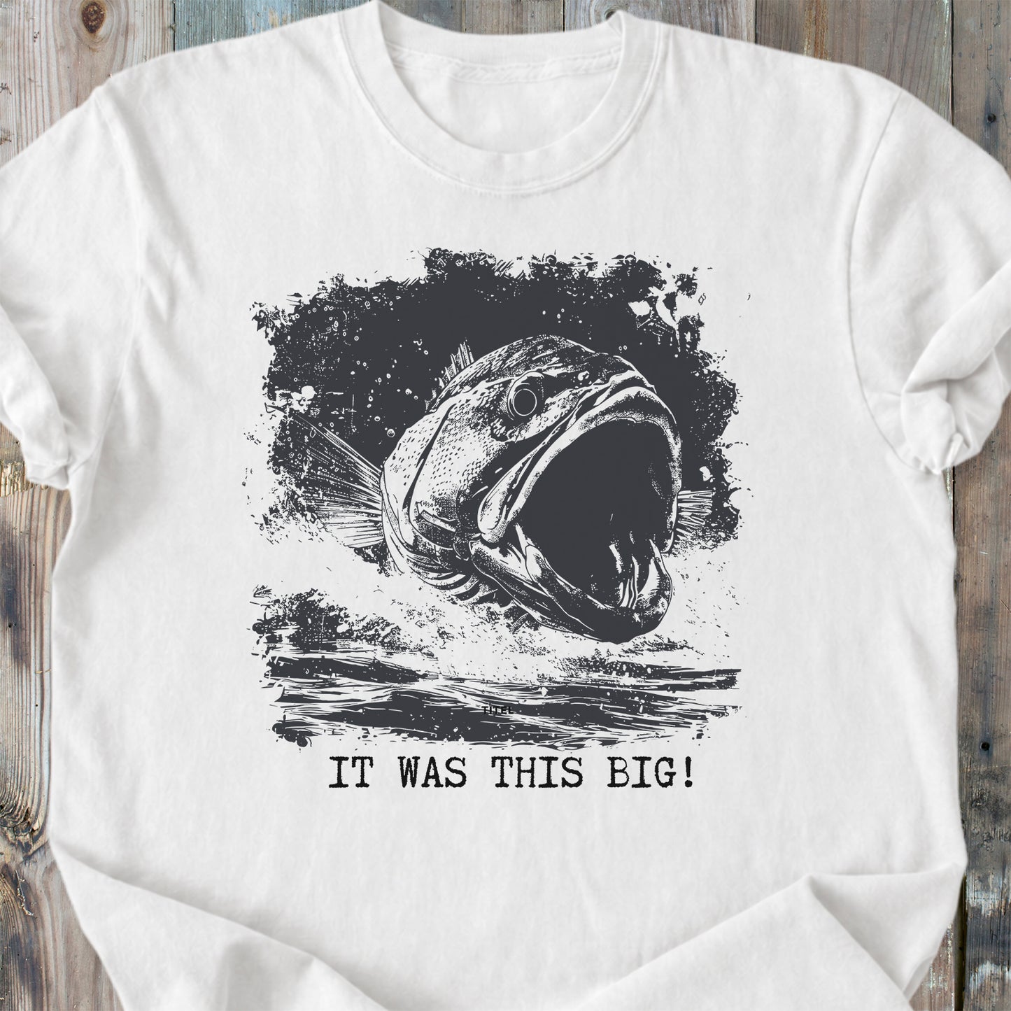 It Was This Big - Premium Heavyweight Tee