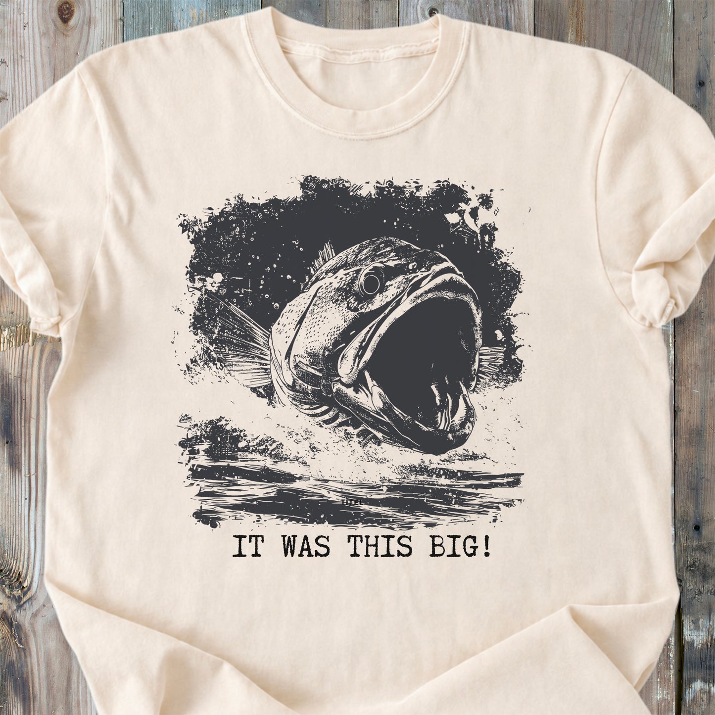 It Was This Big - Premium Heavyweight Tee