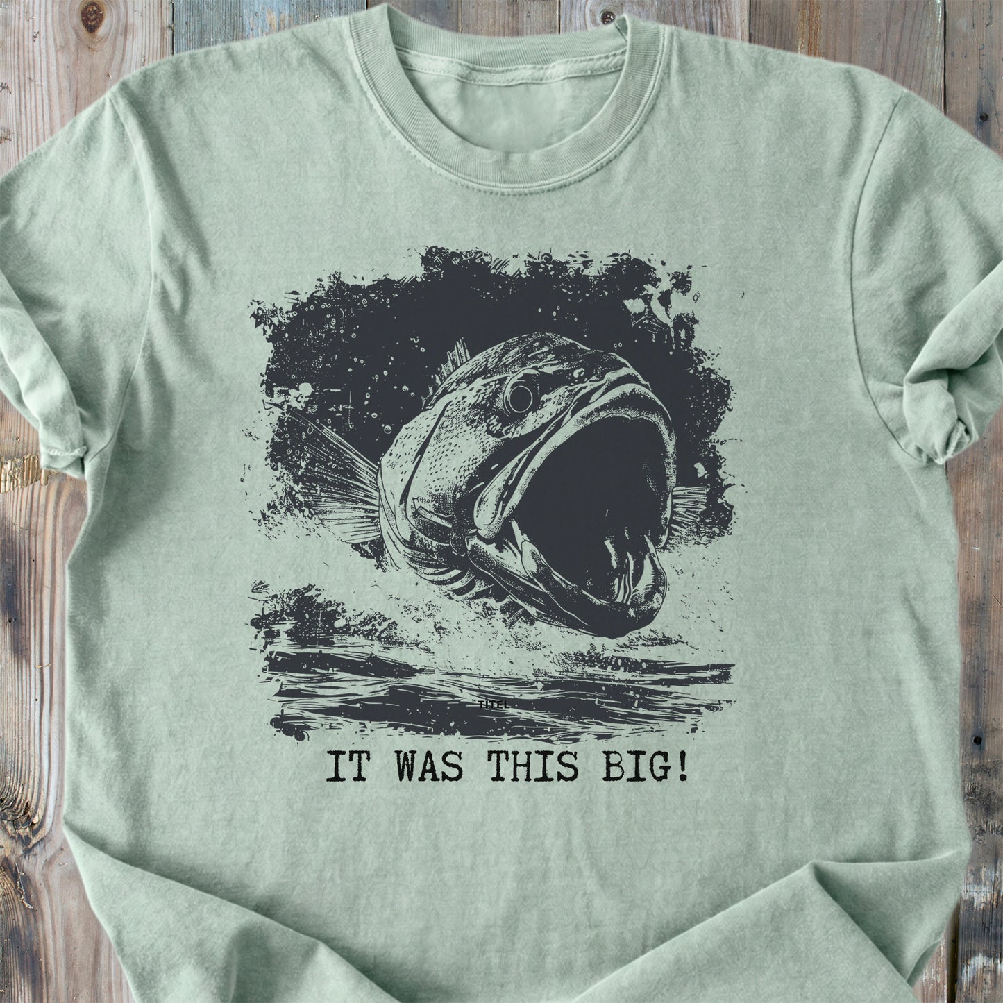 It Was This Big - Premium Heavyweight Tee