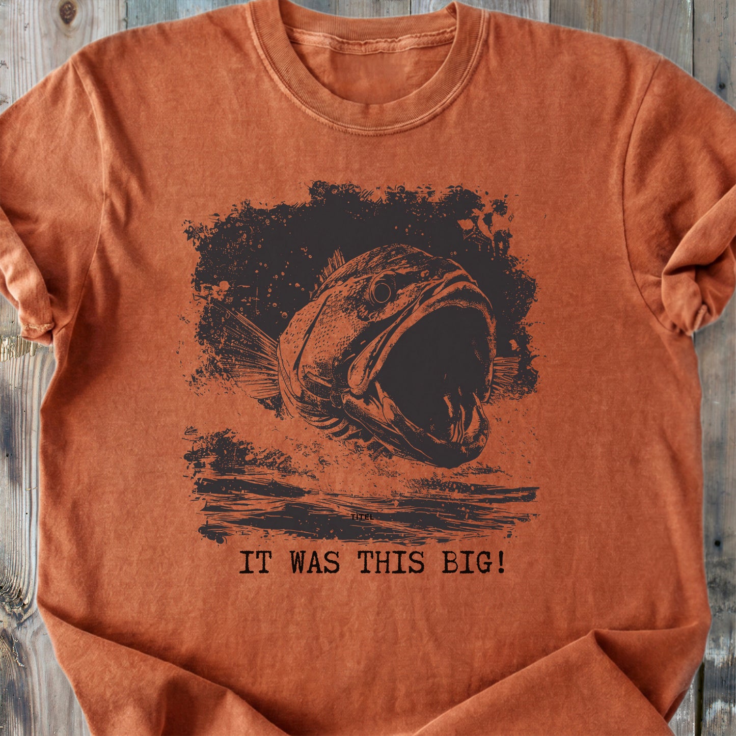 It Was This Big - Premium Heavyweight Tee