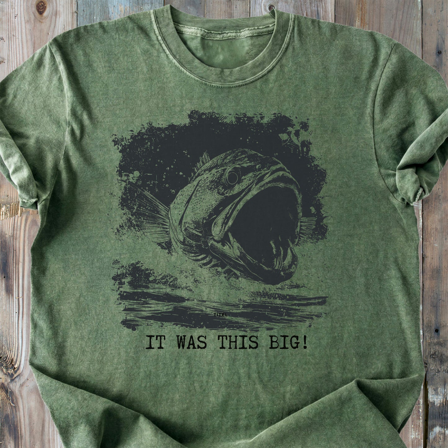 It Was This Big - Premium Heavyweight Tee