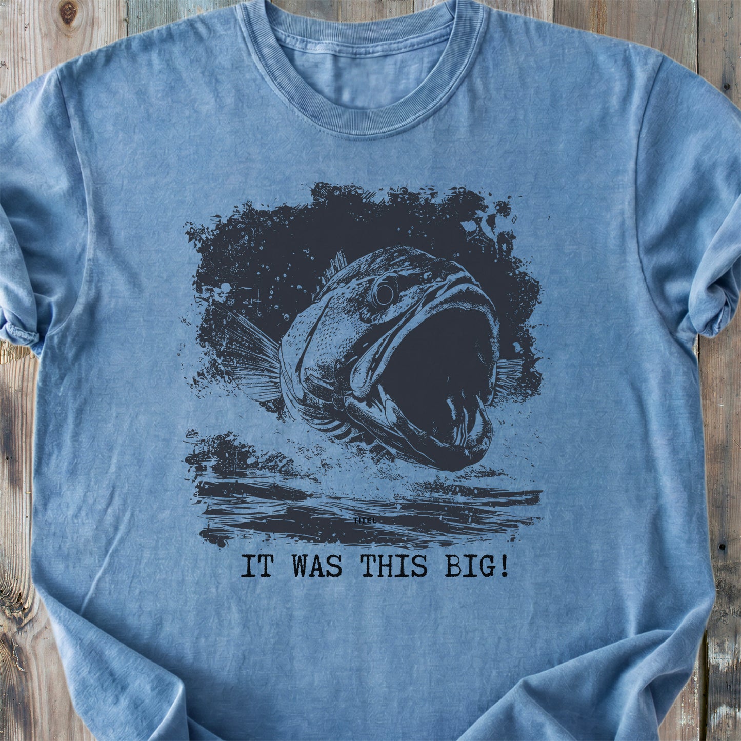 It Was This Big - Premium Heavyweight Tee
