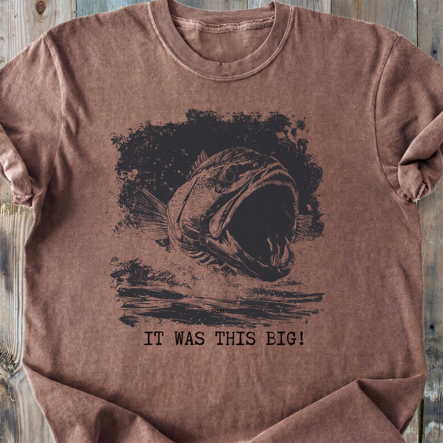 It Was This Big - Premium Heavyweight Tee