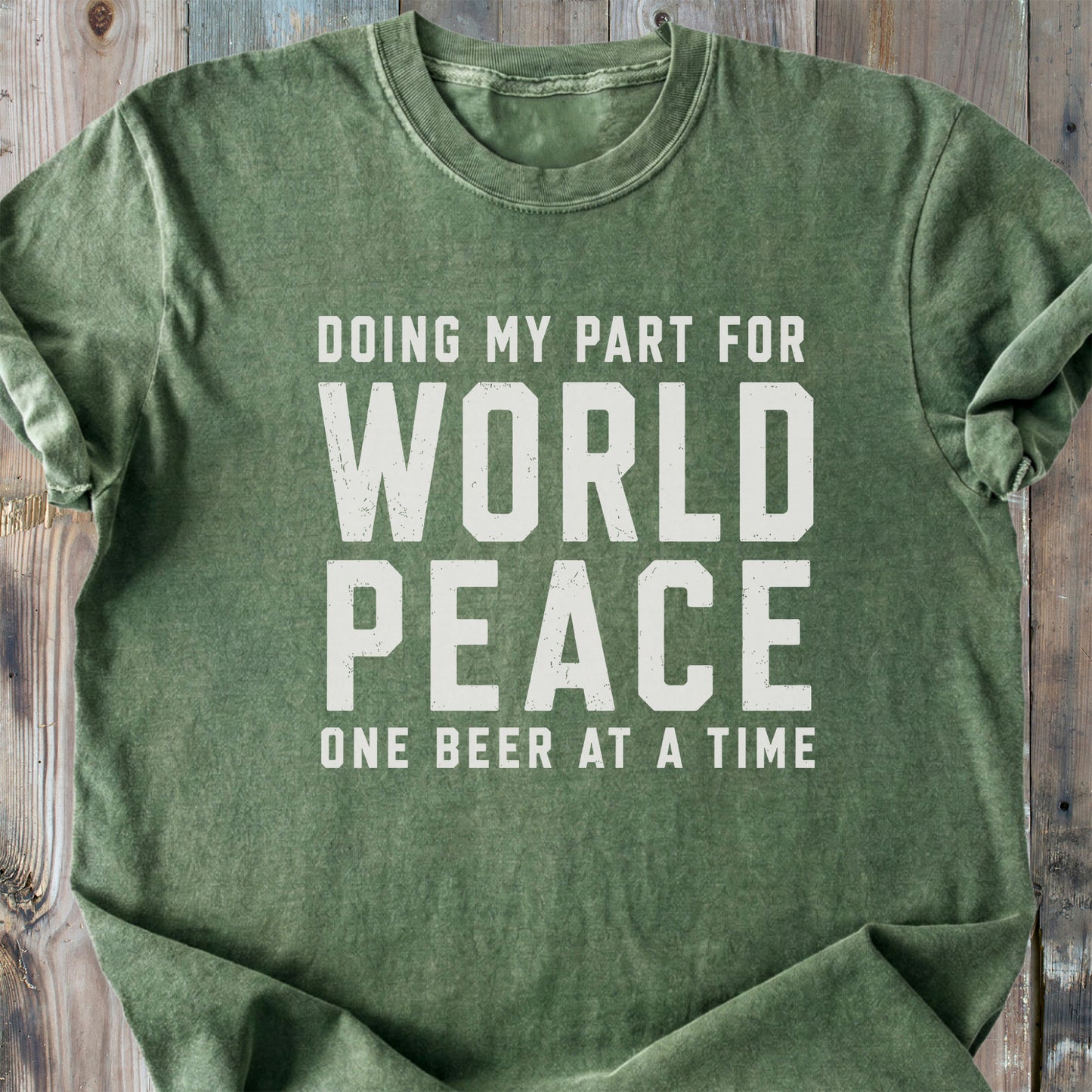 World Peace - Premium Heavyweight Tee