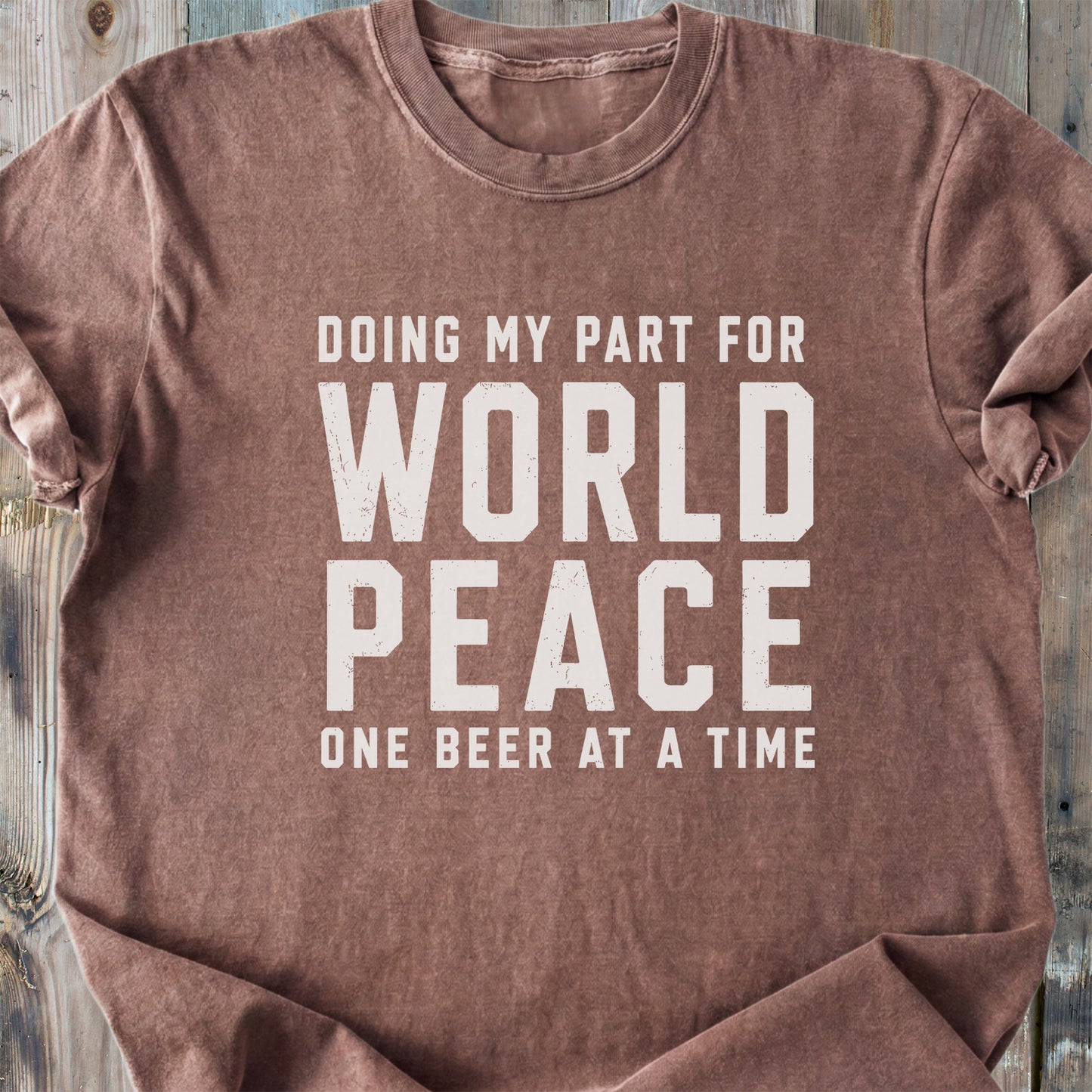 World Peace - Premium Heavyweight Tee