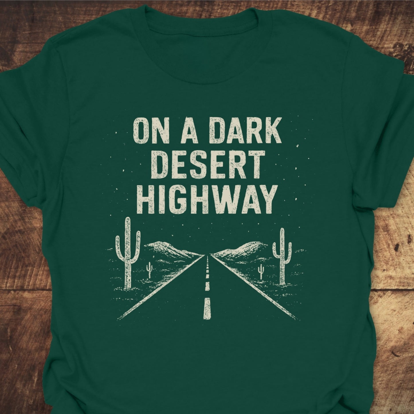 On A Dark Desert Highway Classic T-Shirt