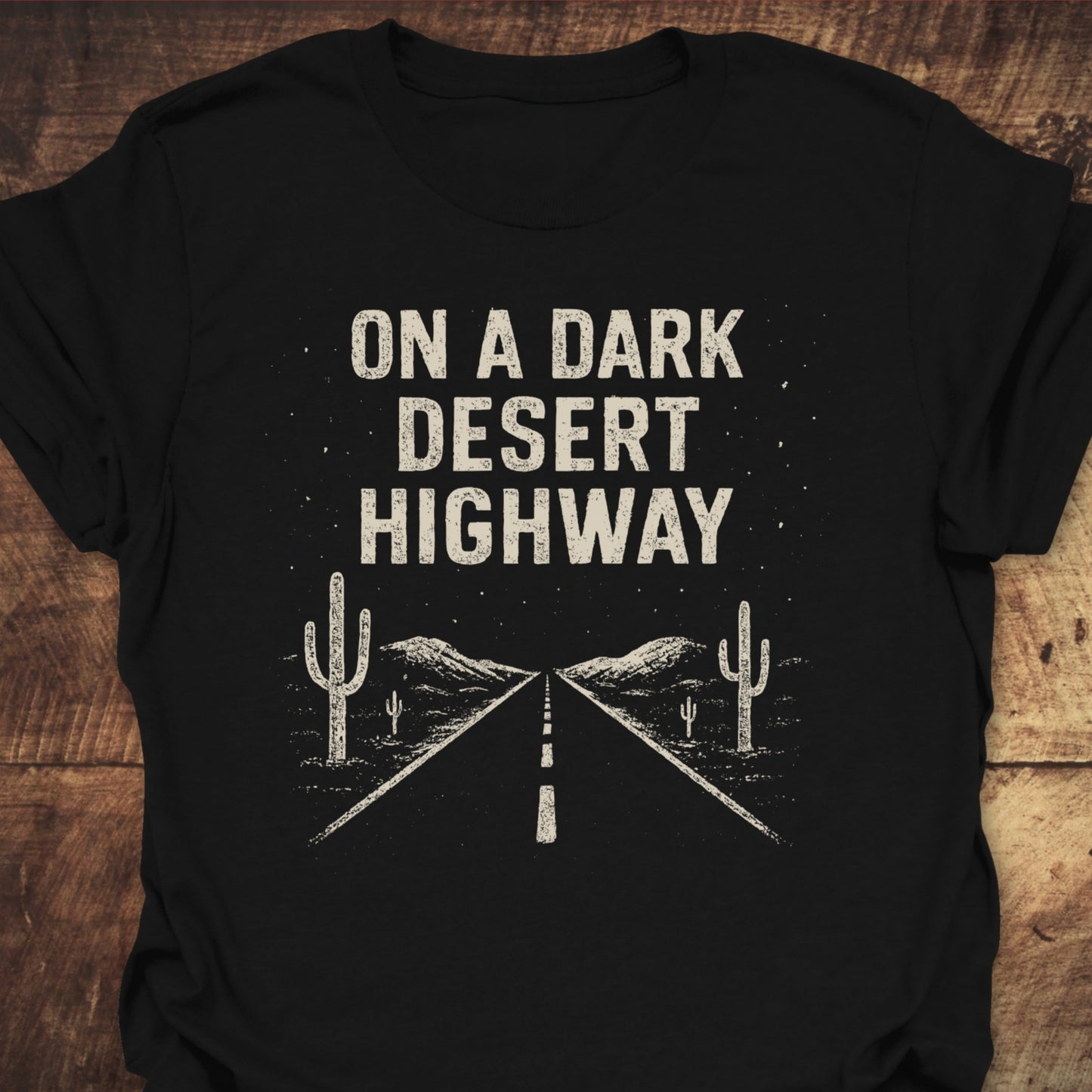 On A Dark Desert Highway Classic T-Shirt