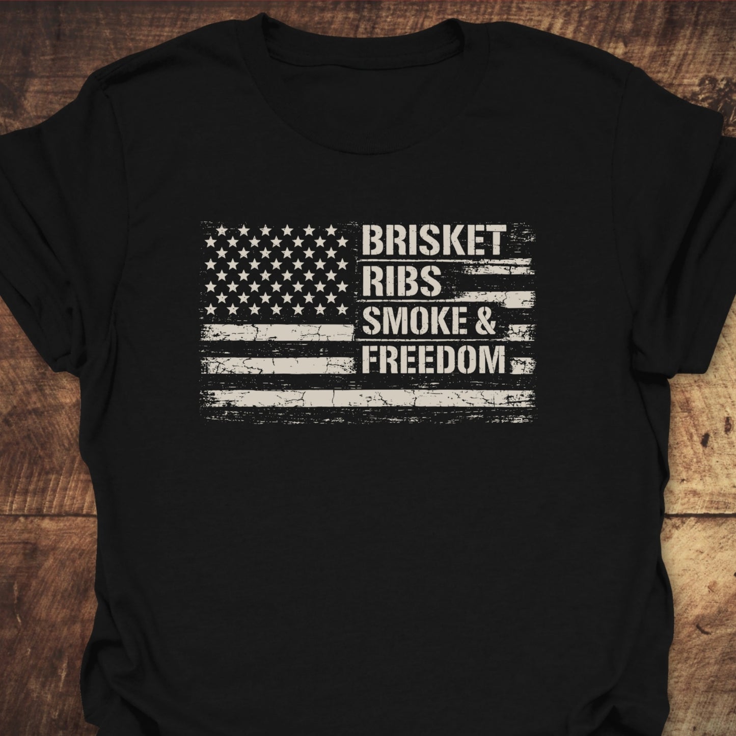 Brisket, Ribs, Smoke And Freedom Classic T-Shirt