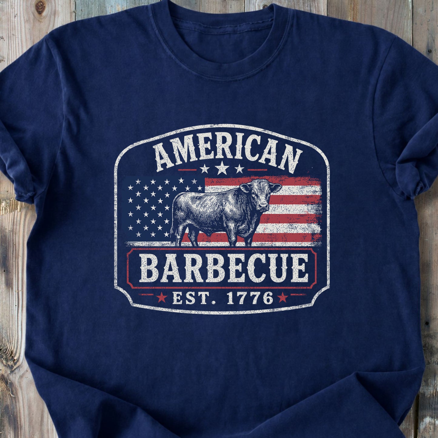 American Barbecue - Premium Heavyweight Tee