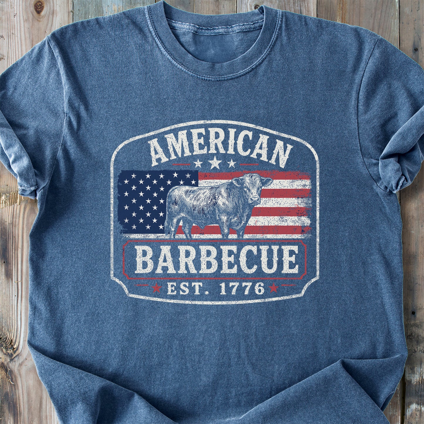 American Barbecue - Premium Heavyweight Tee