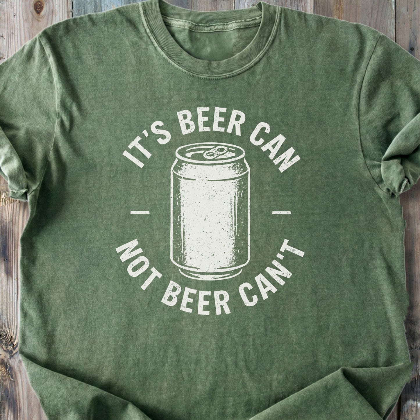 Beer Can - Premium Heavyweight Tee