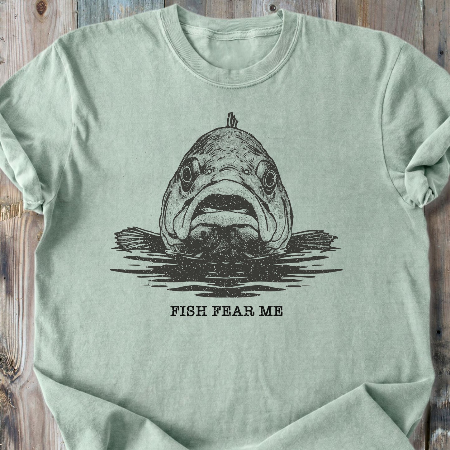 Fish Fear Me - Premium Heavyweight Tee