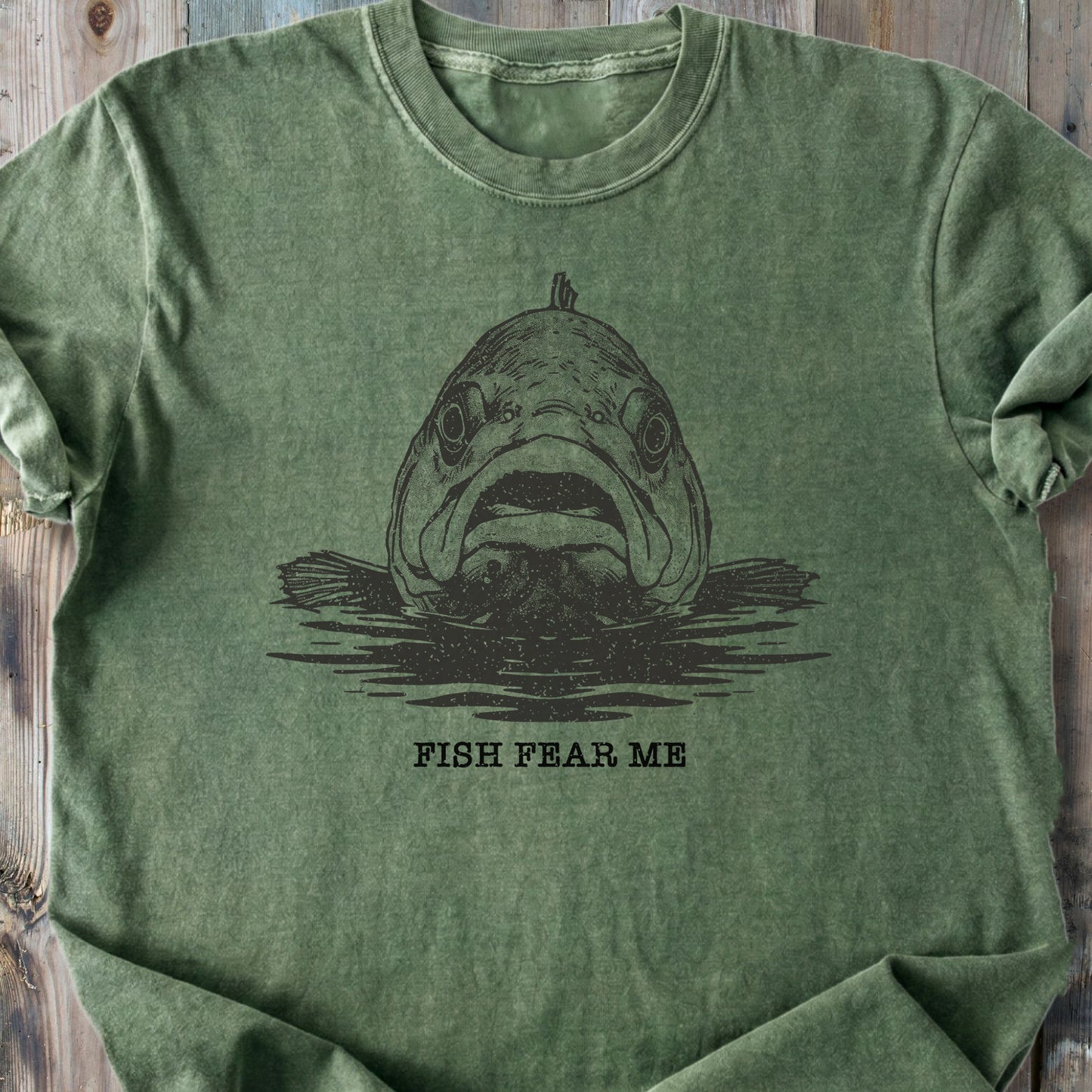 Fish Fear Me - Premium Heavyweight Tee
