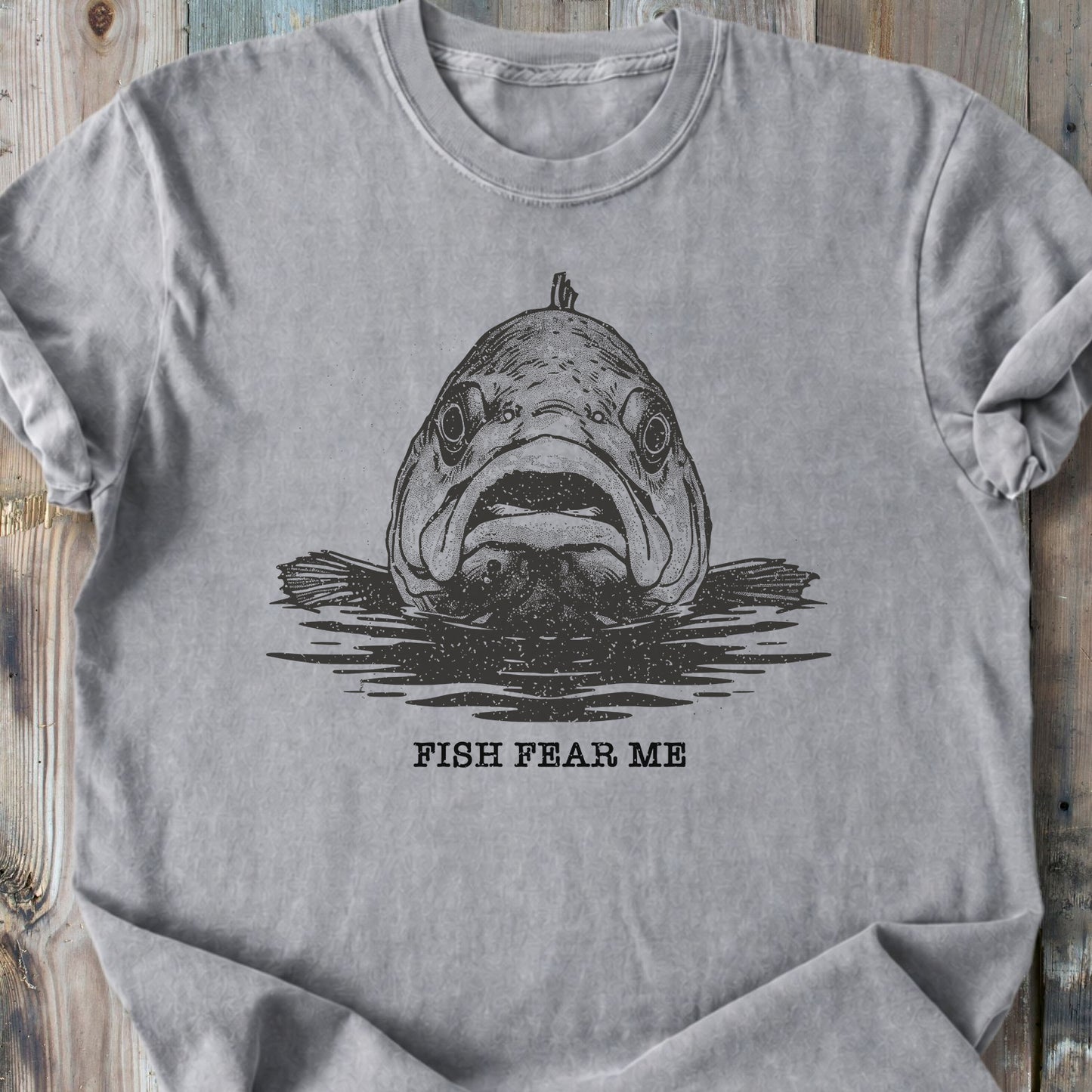 Fish Fear Me - Premium Heavyweight Tee