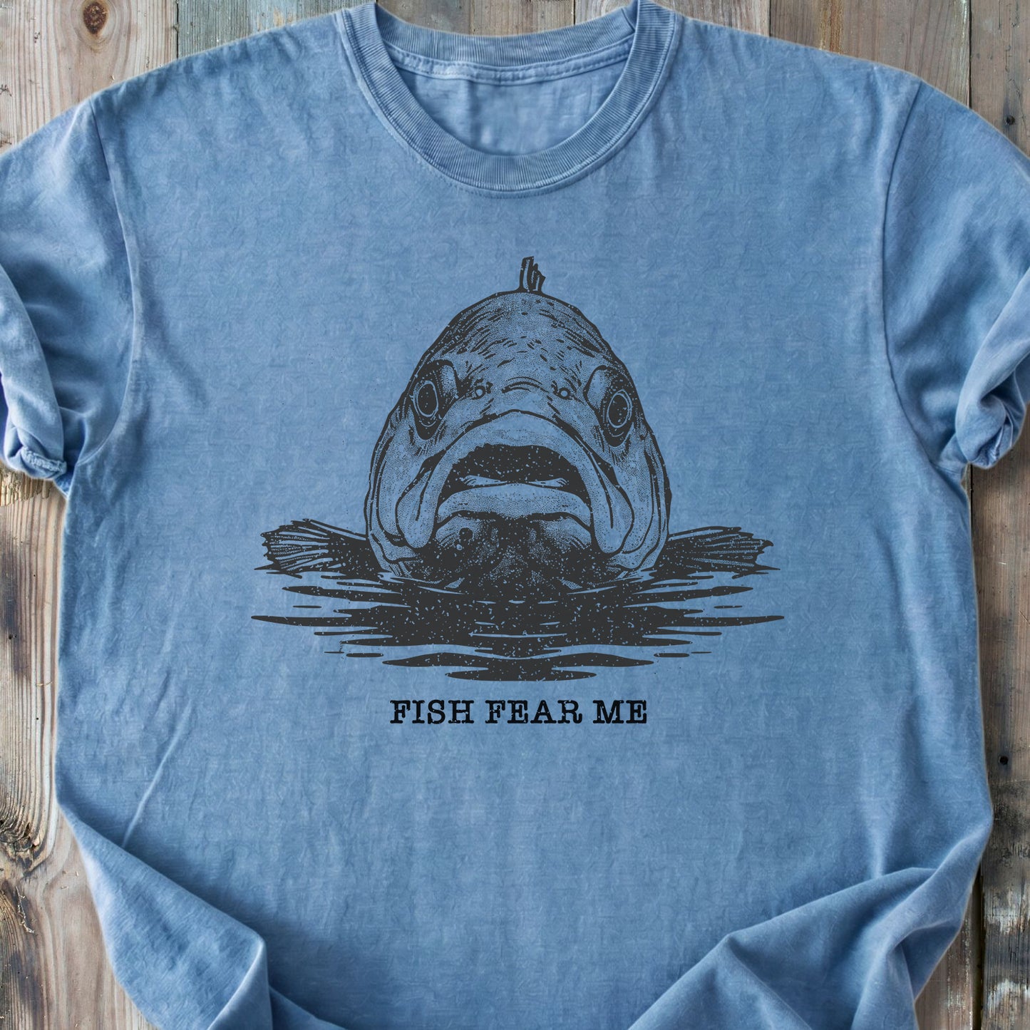 Fish Fear Me - Premium Heavyweight Tee