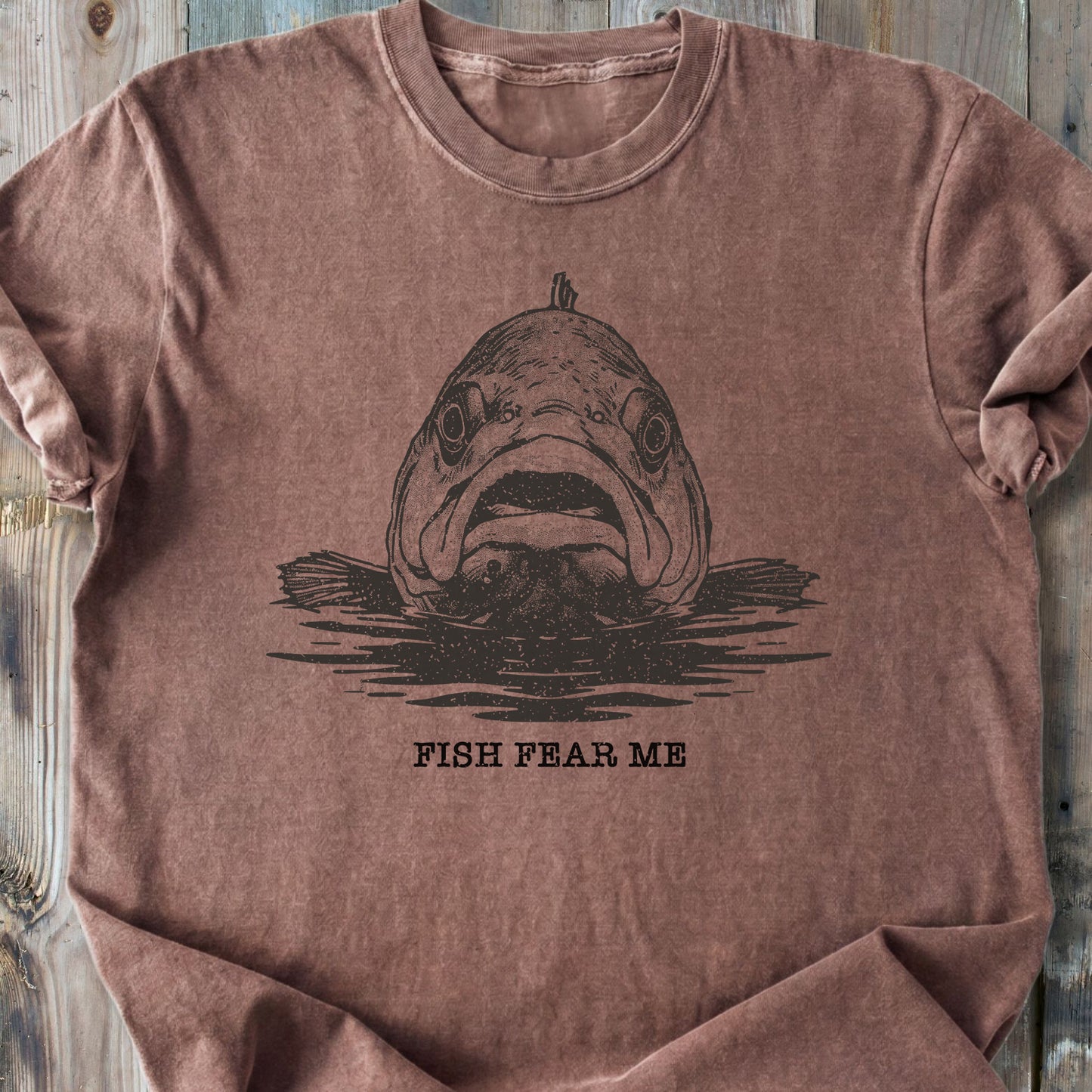 Fish Fear Me - Premium Heavyweight Tee