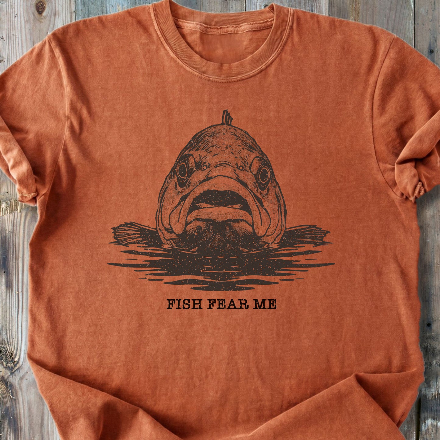 Fish Fear Me - Premium Heavyweight Tee