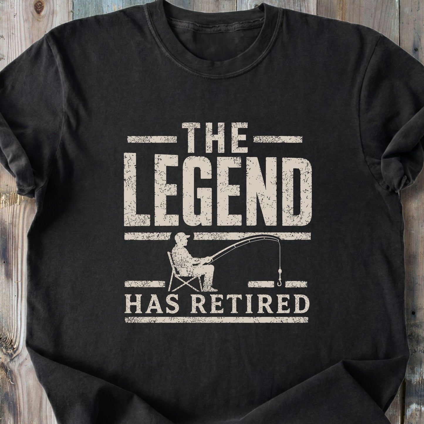 The Legend Has Retired - Premium Heavyweight Tee