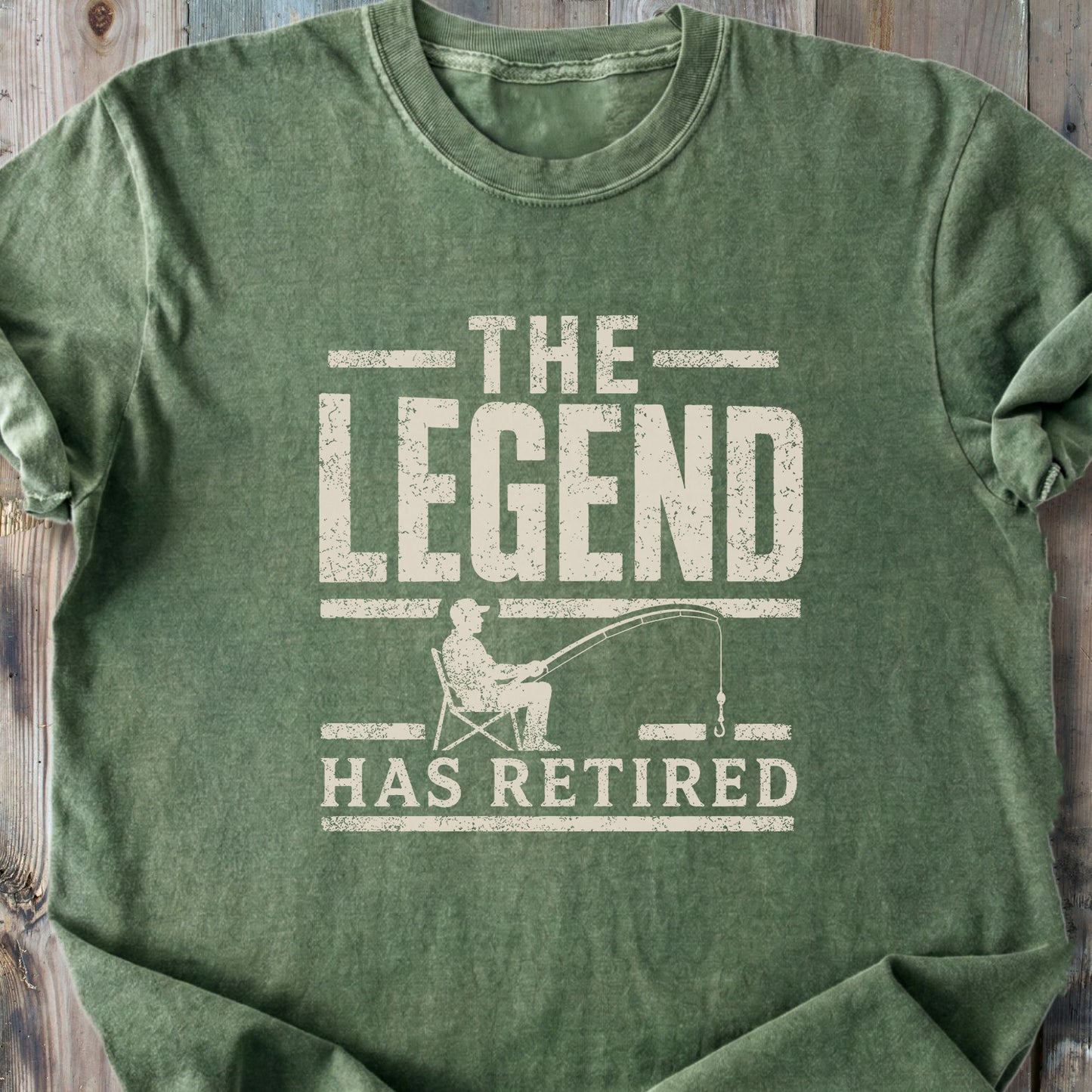 The Legend Has Retired - Premium Heavyweight Tee