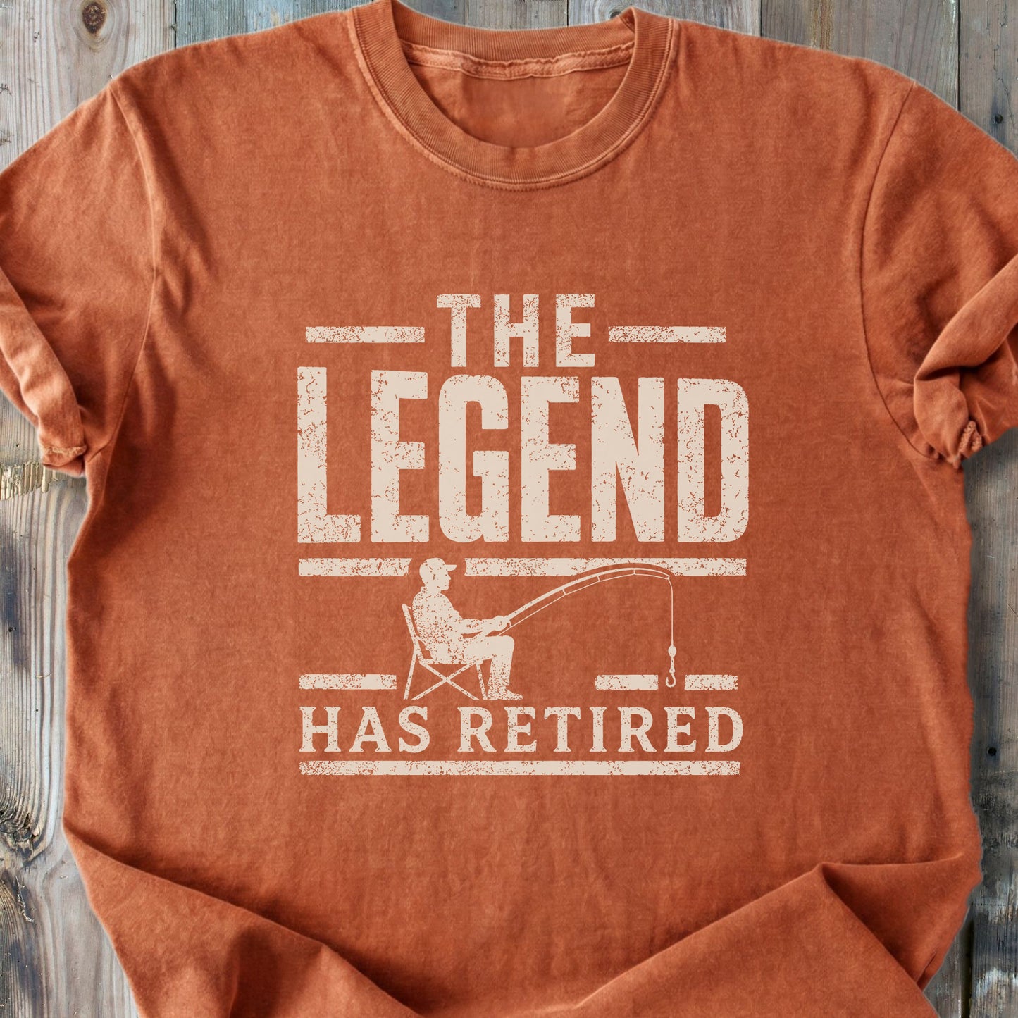 The Legend Has Retired - Premium Heavyweight Tee