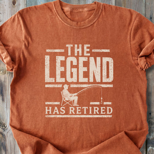 The Legend Has Retired - Premium Heavyweight Tee