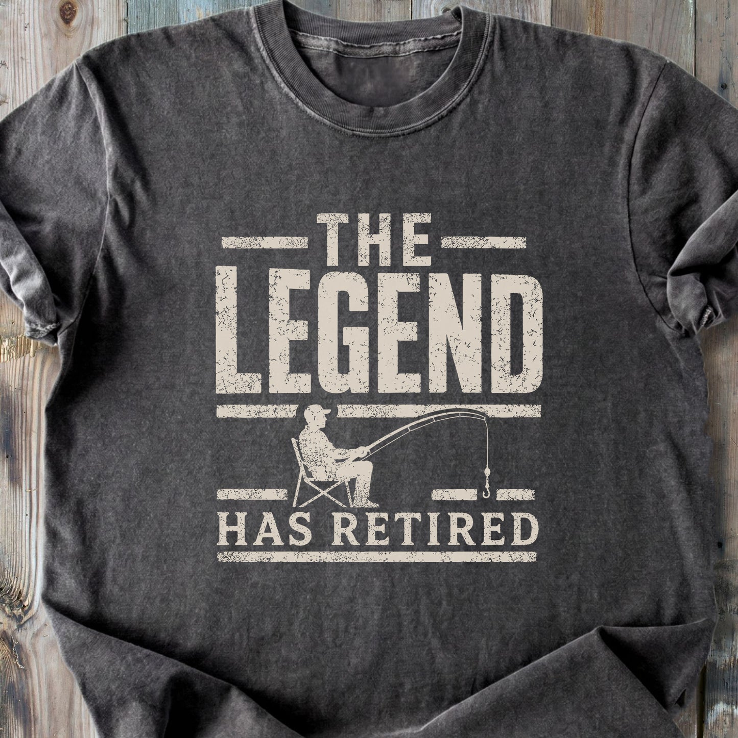 The Legend Has Retired - Premium Heavyweight Tee