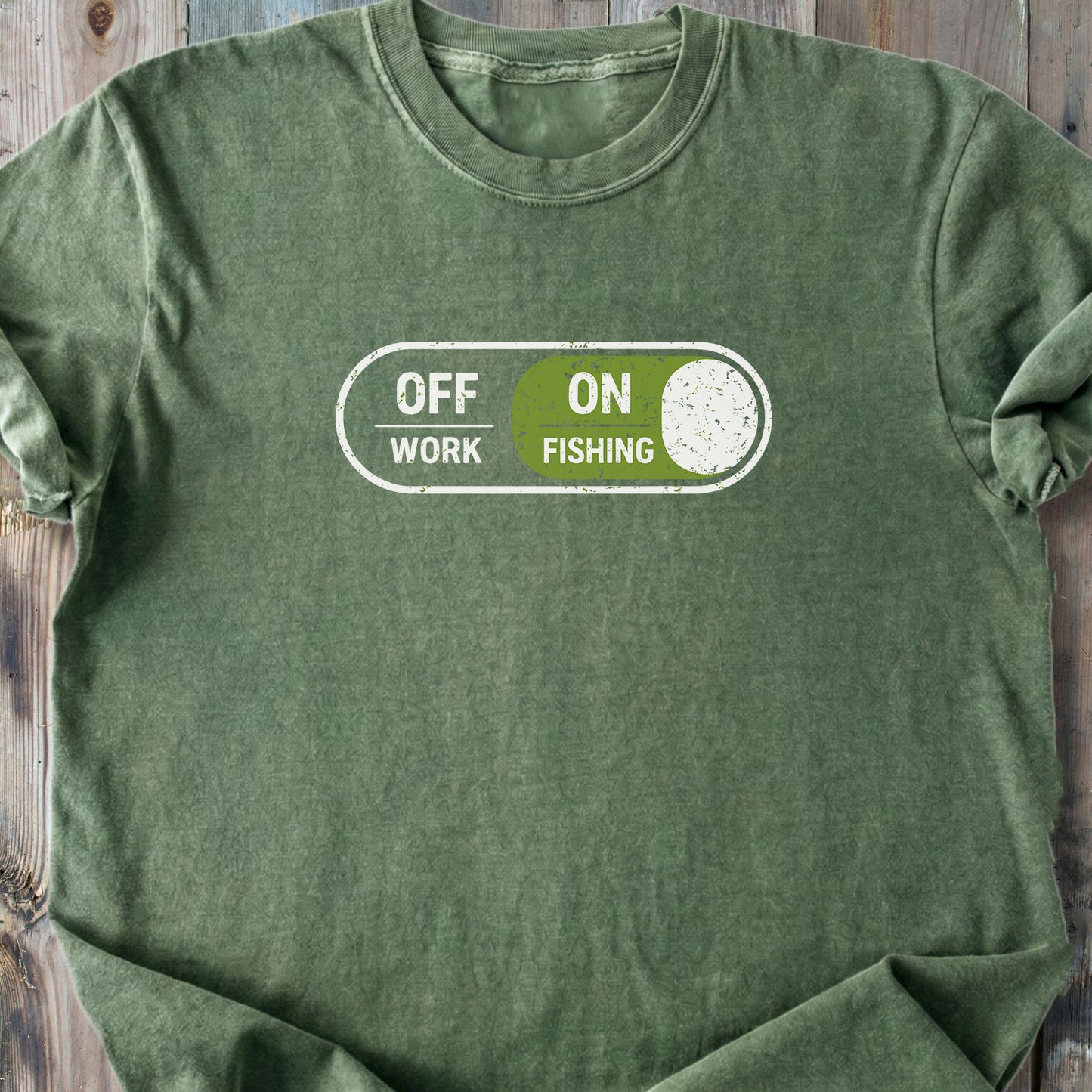 Fishing Mode On - Premium Heavyweight Tee