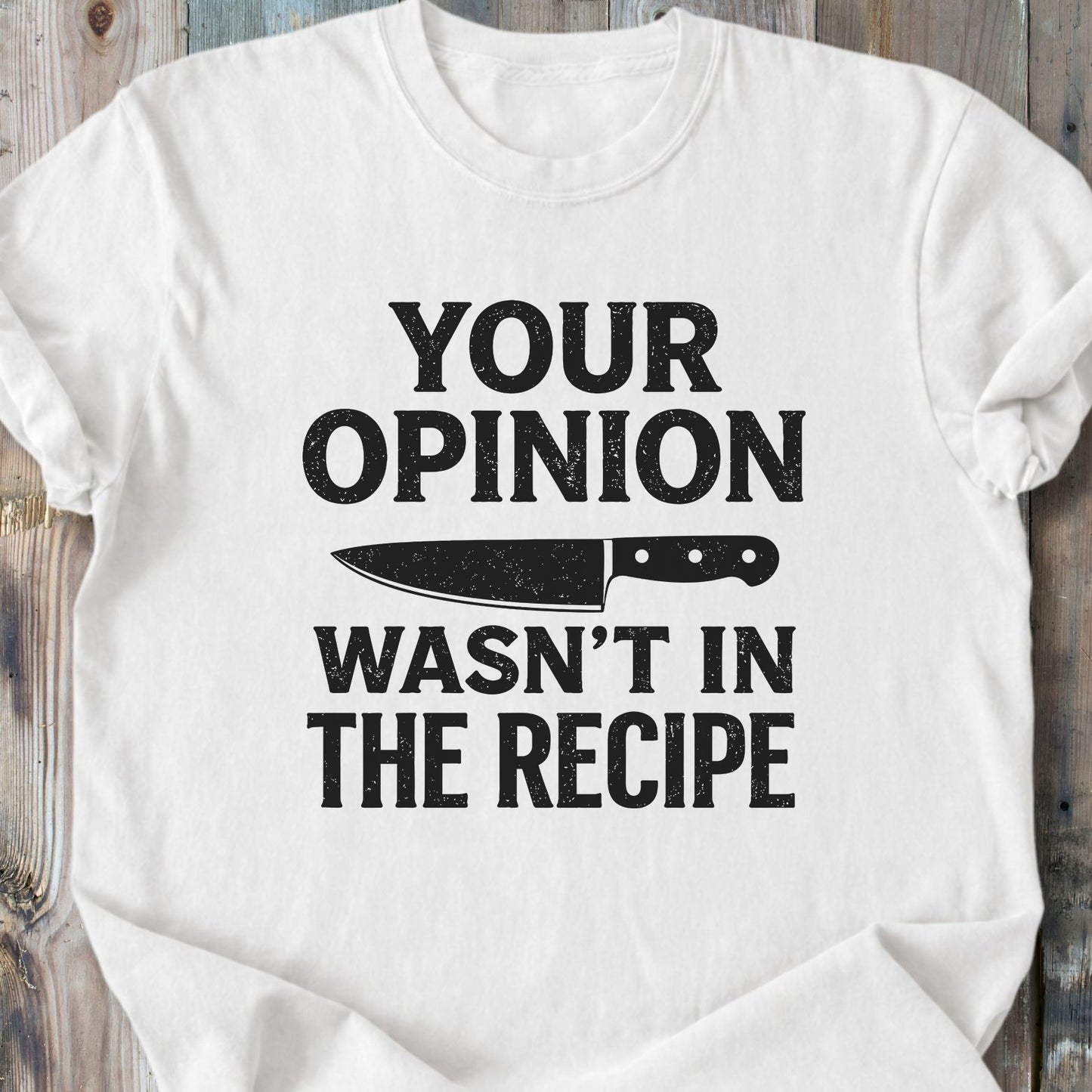 Not In The Recipe - Premium Heavyweight Tee