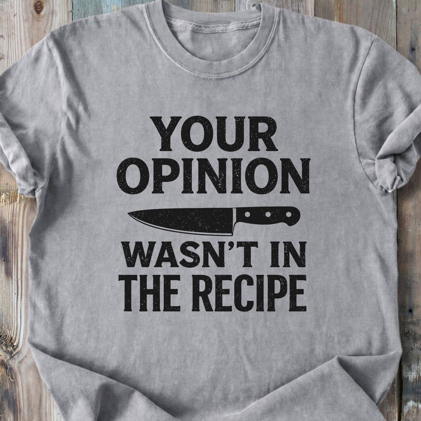 Not In The Recipe - Premium Heavyweight Tee