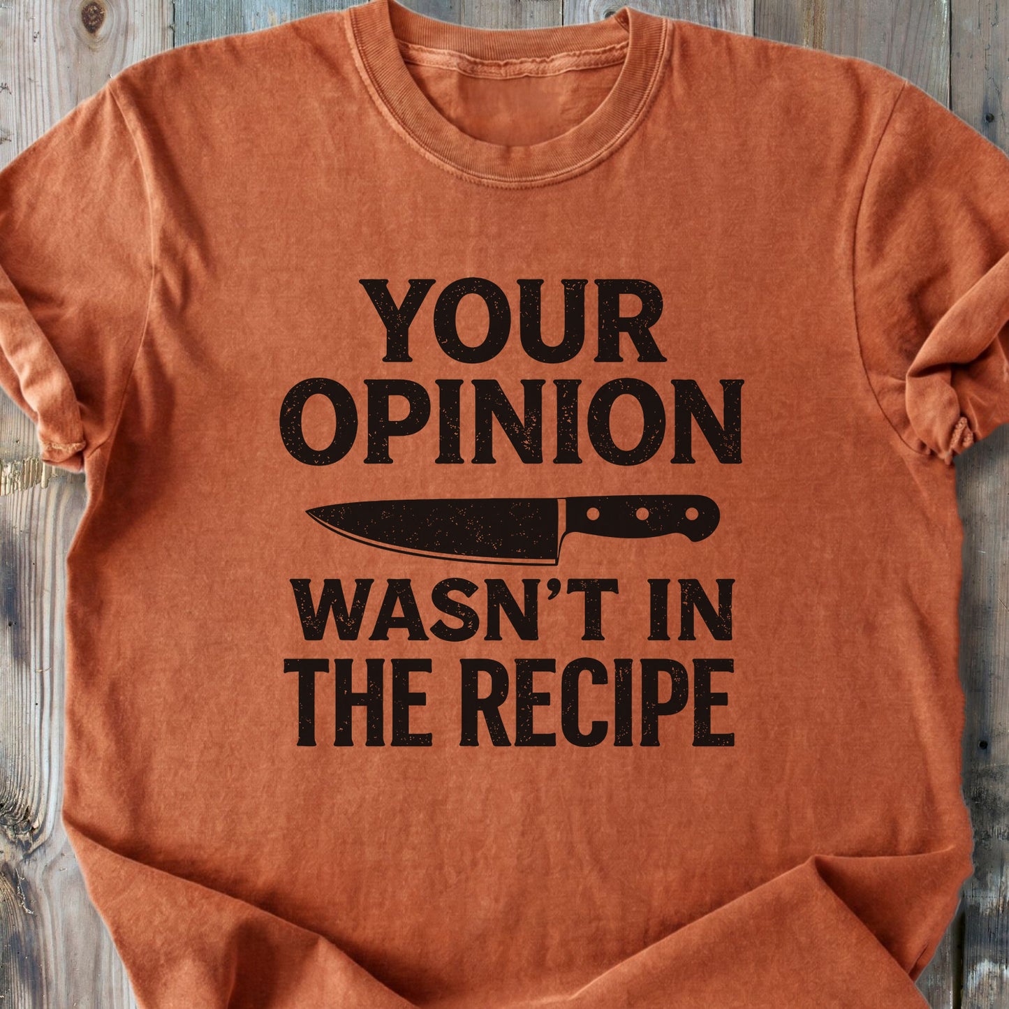Not In The Recipe - Premium Heavyweight Tee