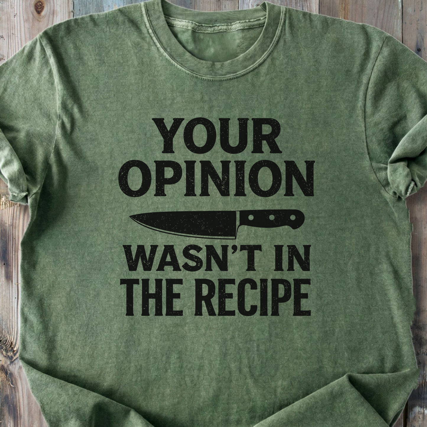 Not In The Recipe - Premium Heavyweight Tee