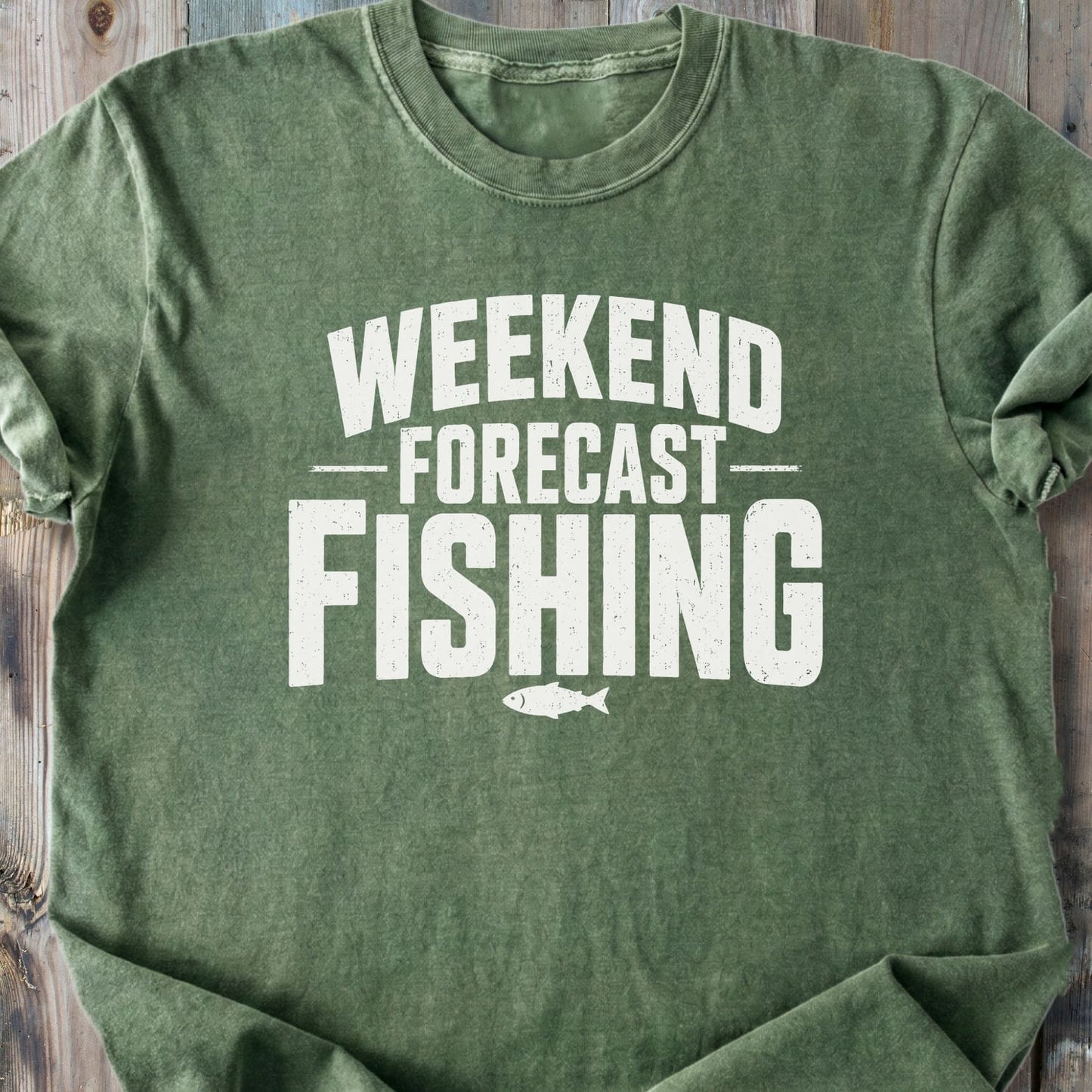 Weekend Forecast Fishing - Premium Heavyweight Tee