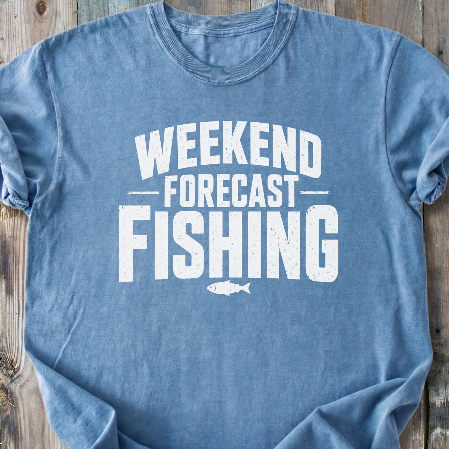Weekend Forecast Fishing - Premium Heavyweight Tee