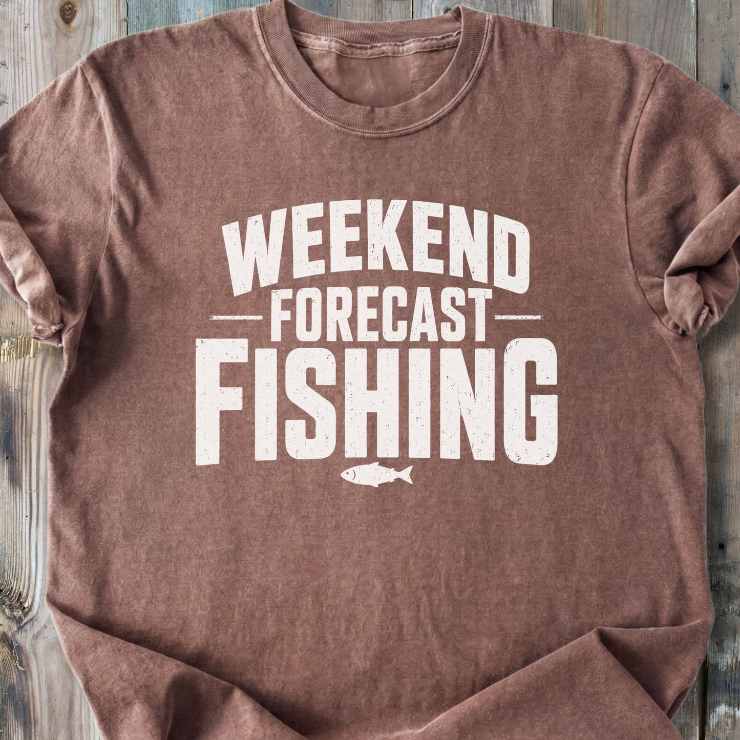 Weekend Forecast Fishing - Premium Heavyweight Tee